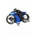 2-in-1 Remote Control Stunt Motorcycle for Ground and Air